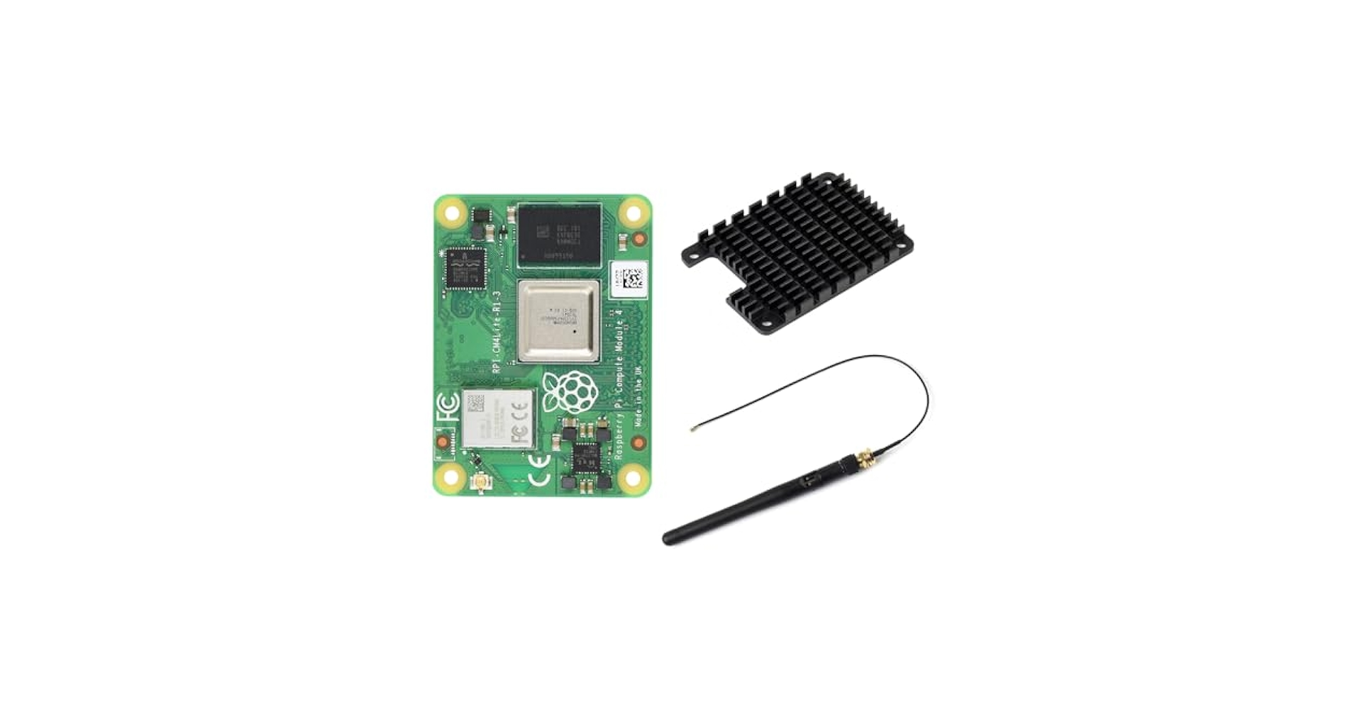 CPU Raspberry Pi Compute Module 4 CM4104000 CM4104000, Raspberry Pi CM4 4GB RAM 0GB (Lite), 2.4/5.0GHz